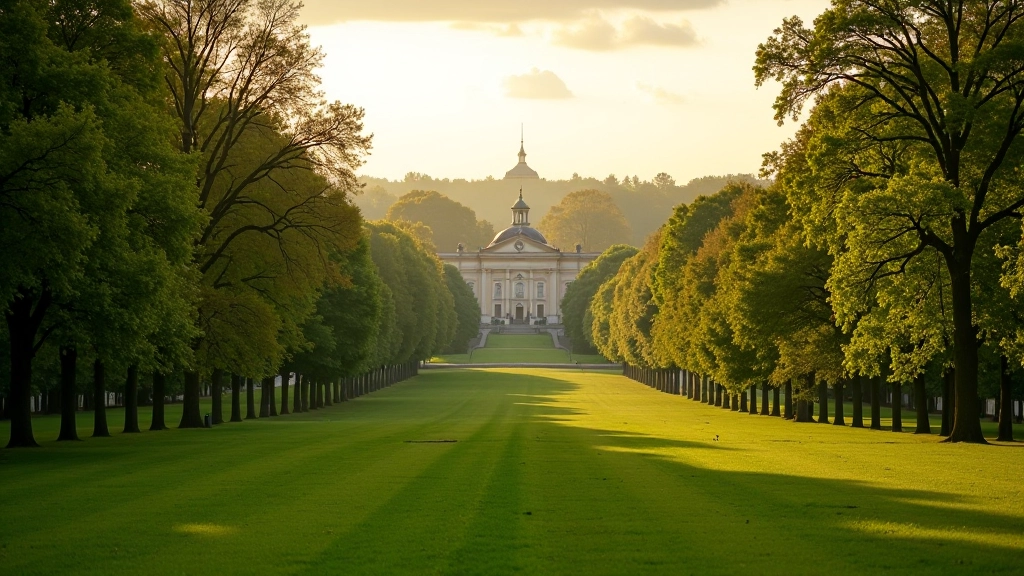 Stromovka Park in Prague with scenic walking paths and lush green areas
