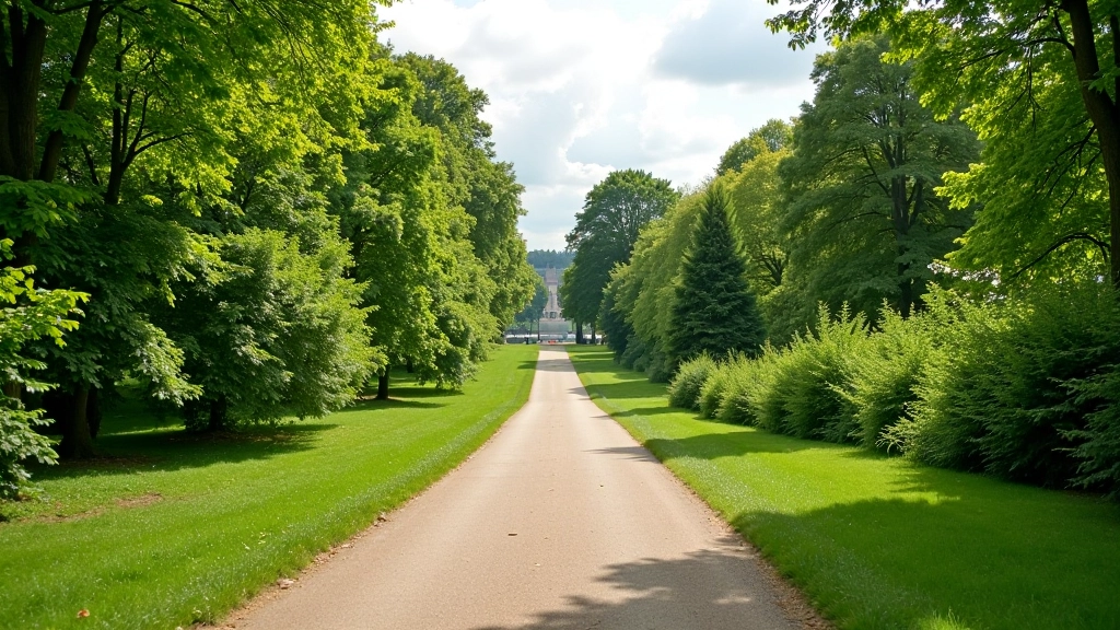 Letná Park Prague with elevated views and walking paths